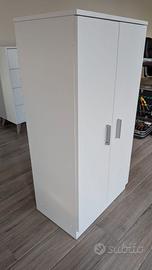 👞 Scarpiera Bianca 2 Ante 55x36x108cm – 6 Ripiani