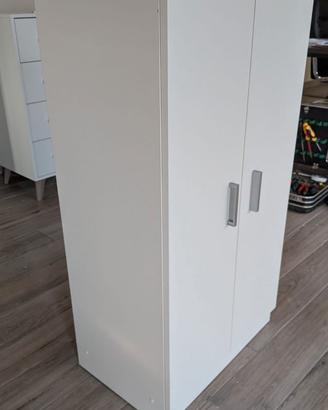 👞 Scarpiera Bianca 2 Ante 55x36x108cm – 6 Ripiani
