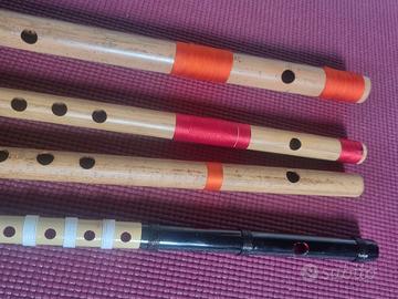 shinobue bansuri flauto traverso bambu indiano