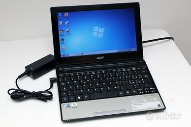 Portatile/Netbook 1.66 Ghz, 2 Gb RAM, 250 Gb, Acer