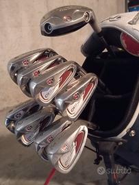 Set ferri Wilson DI9 + sacca Wilson + rescue