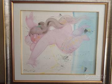 "Donna sul bagnasciuga" Michele Gregorio