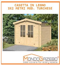 Casette legno giardino 3x2 2x3  casetta Turchese