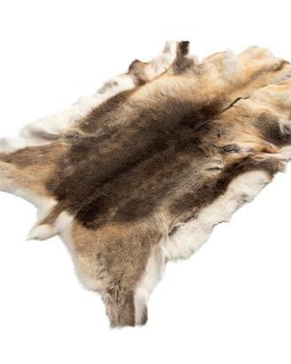 tappeto pelliccia di renna