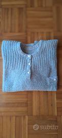 Maglione d'angora color beige misura M/L