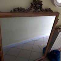 Specchio com cornice antico