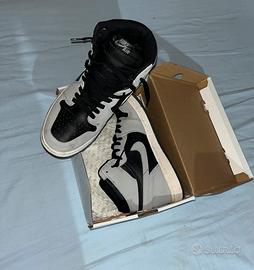 Nike Air Jordan 1 High Grigio Nero