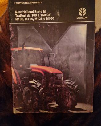 brochure deplian manuale trattore new holland