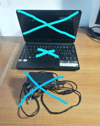 Net Acer Aspire OneD257 mod. ZE6_scocca inferiore