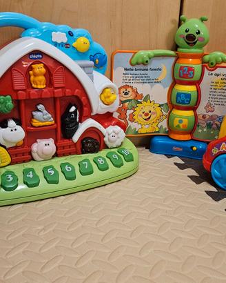 Giochi  Fisher Price+ Chicco -Musicali didattici