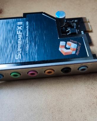 scheda audio Asus Supreme FX II PCIe