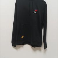 Felpa nera Nike taglia m