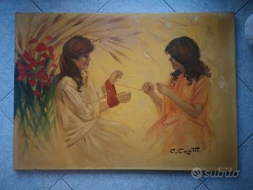 Emilio Crotti (1943). Olio su tela del 1976