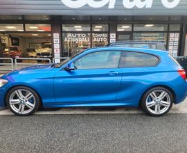 BMW 125d M-sport UNICOPROPRIETARIO-PELLE ROSSA-NAV