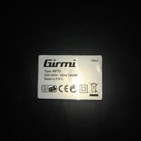 Aspirapolvere Girmy con filtro e serbatoio