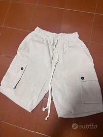 Pantaloncini cargo baige ragazzo