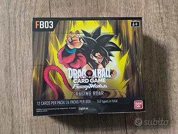 Dragon ball card game fb03 raging Roar
