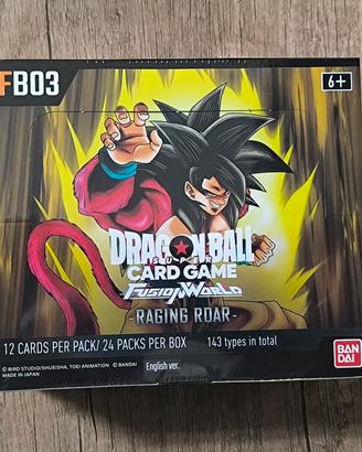 Dragon ball card game fb03 raging Roar