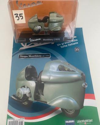 Modellino vespa 1:18. -vespa Monthlery del 1950