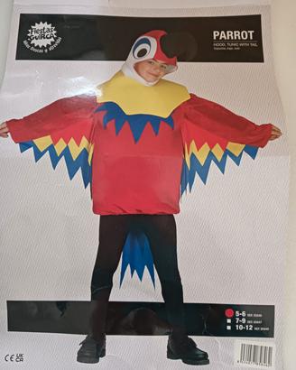 costume carnevale PAPPAGALLO. Ritiro in loco.