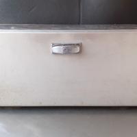 cassetta artigianale in acciaio porta attrezzi