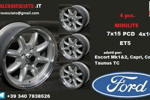 Cerchi MINILITE MINILIGHT 7x 15 4x108 et05 ford
