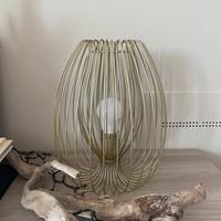 Lampada design oro