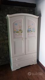 Armadio e cassettiera bambini