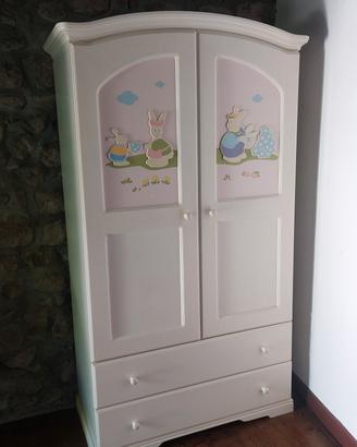Armadio e cassettiera bambini