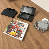 Nintendo 3DS Cosmic Black + accessori e Smash Bros