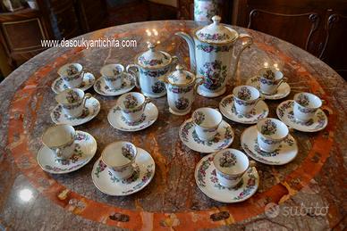 Servizio da caffè  di Limoges Arbre des Indes