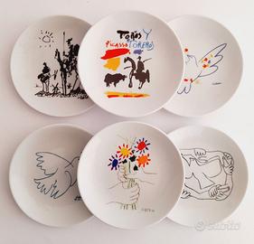 Picasso - Collezione originale piatti in porcellan