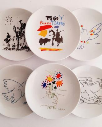 Picasso - Collezione originale piatti in porcellan