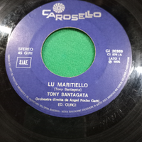 Disco 45giri TONY SANTAGATA