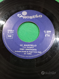 Disco 45giri TONY SANTAGATA