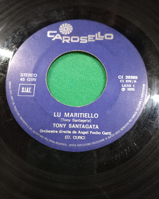 Disco 45giri TONY SANTAGATA
