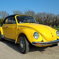 Maggiolone d'epoca Cabrio 1976 Giallo