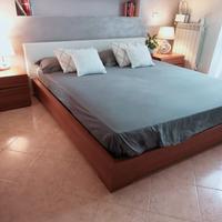 letto matrimoniale contenitore