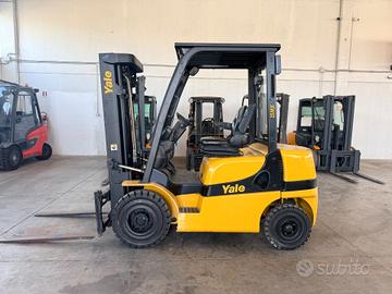 CARRELLO ELEVATORE MULETTO DIESEL YALE 25 QUINTALI