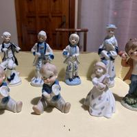 Statuine di porcellana di Capodimonte