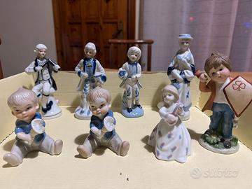 Statuine di porcellana di Capodimonte