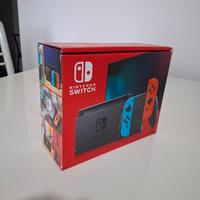 nintendo switch console + 4 giochi 