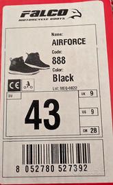Scarpe da moto Falco traforate omologate