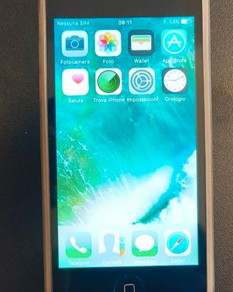 Apple iPhone 5C 32gb A1507 iOS 10 Bianco con Cover
