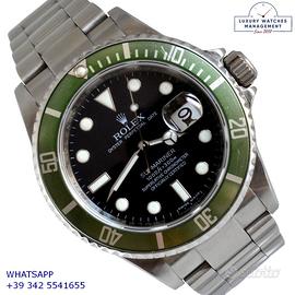 ROLEX Submariner 16610LV RRR Kermit Full Set 2008