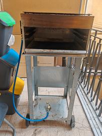 Barbecue a gas verticale (NO FUMO) 