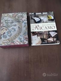 LIBRI LAVORI FEMMINILI E MILLEPUNTI RICAMO