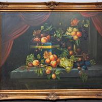 quadro olio su tela firmato 