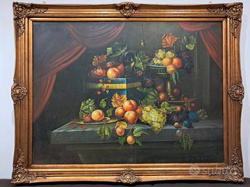 quadro olio su tela firmato 