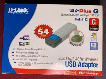 Adattatore di rete wireless USB Air plus G
